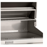 Choice C430s Patio Post Mount Grill with Analog Thermometer and 1-Hour Timer on Post